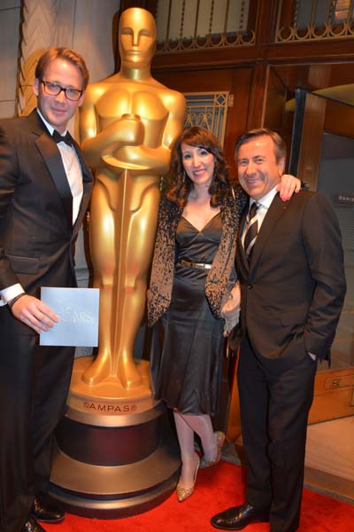 Mark Porter, Alyssa Frake and Chef Daniel Boulud .  photo by:  rose billings