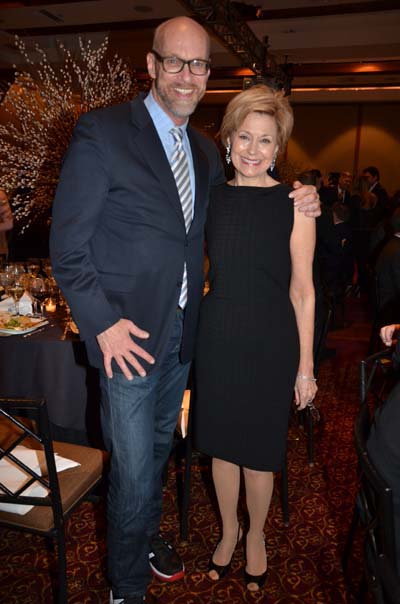 Alan Tanksley interior designer and Jane Pauley Jounalist host of The Evening