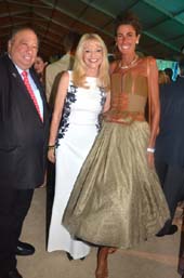 John Catsimatidis ,Margo Catsimatidis, and Somers Farkas . Photo by: rose billings