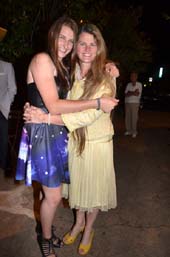 Leah Lane and Bonnie Comley. Photo by: Rose Billings