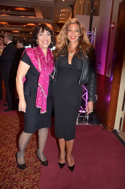 Regina Quattrochi Chief Executive Director of Bailey House and Wendy Williams