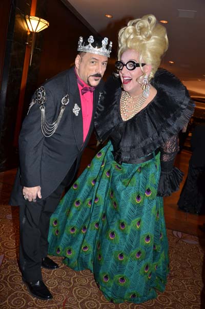 Gary Cosgrove President Board of Directors and Doris Dear Executive Producer of The Ball