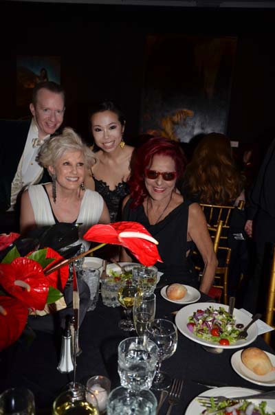 David Zyla Fashion Committee Chair ,Dianne Bernhard President of NAC and Patricia Field At The Medal of Honor Art of Fashion at NAC