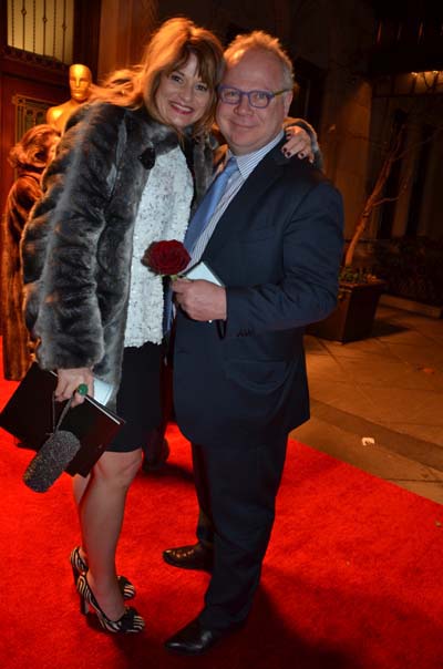 Elizabeth and Gary Springer at Daniel for Oscar Night in New York City