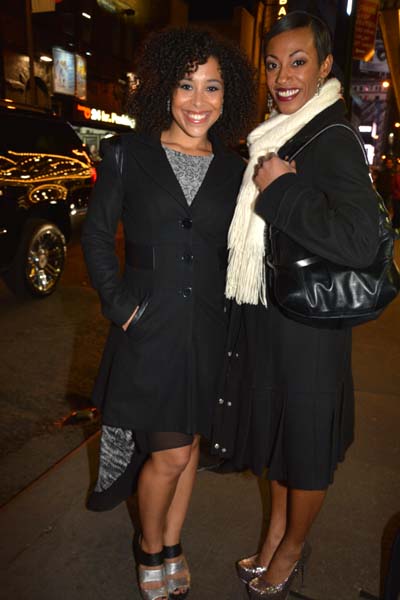 Allysa Shorte and Monique Smith.  photo by:  rose billings