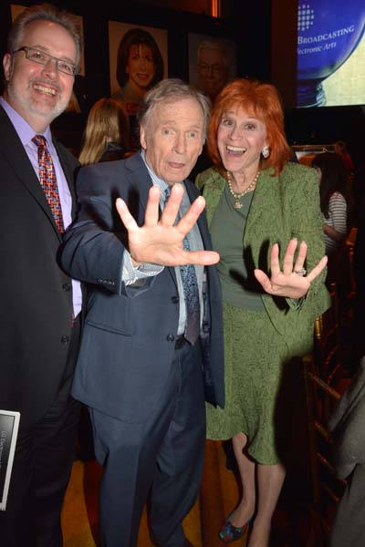  Dick Cavett and Dr Judy Kuriansky .  photo by:  rose billings