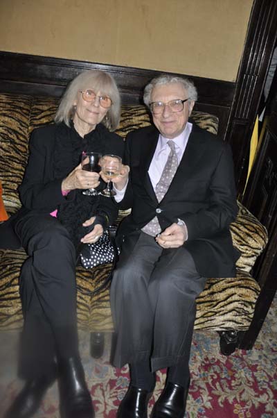 Sheldon Harnick composer and his lovely wife Majory