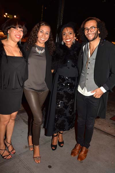 Sai Moses, Tuiani Bridgewater, Dee Dee Bridgewater, and Gabriel Durand.  photo by:  rose billings