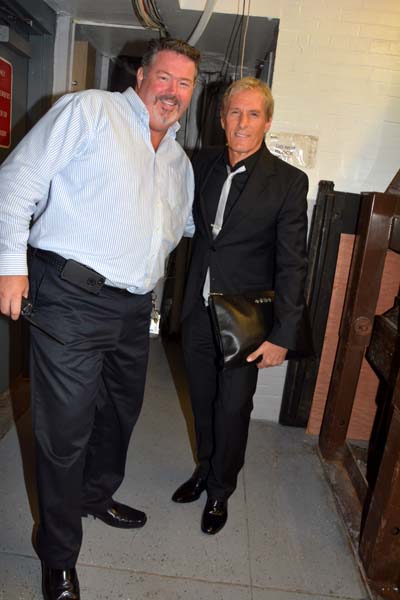  Kevin and Michael Bolton at 92y.  photo by:  rose billings