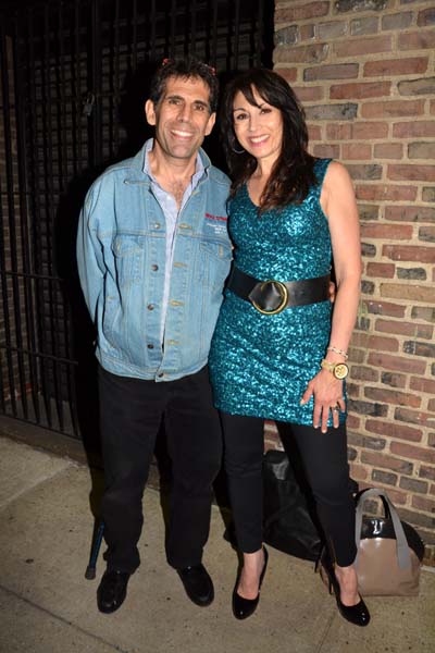 Rick Steinhaus and Valerie Smaldone at 92Y.  photo by:  rose billings