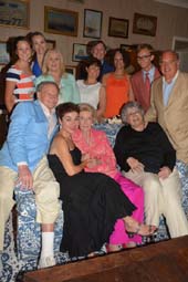 Ted Hartley, Dina Merrill Hartley, Christine Andreas, Cornelia Bregman. photo by: rose billings