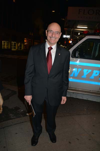 NYC Fire Commissioner Salvatore Cassino .  photo by:  rose billings