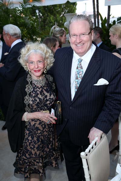Honorary chairmen&nbsp;Herm� de Wyman Miro and  host&nbsp;Patrick Park. Photo by:  Lucien Capehart Phootgraphy&nbsp;