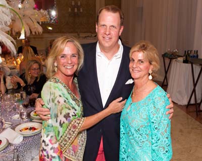 Longtime supporters Liza Pulitzer (left) and Nellie Benoit(right), photographed with Drew Rothermel(center), the President of Caron�s Florida market and CEO of the Hanley Center, were the chairmen for the inaugural Caron and Hanley Treatment Centers Gala, which was a sold-out success