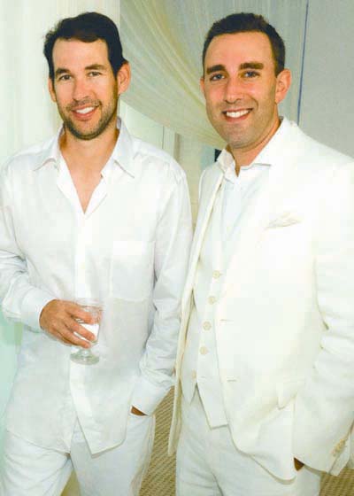 Doug Ellin, guest speaker; Bryan Drowos, Metro Division Co-chair.  Photo by: Jeffrey Tholl Photography