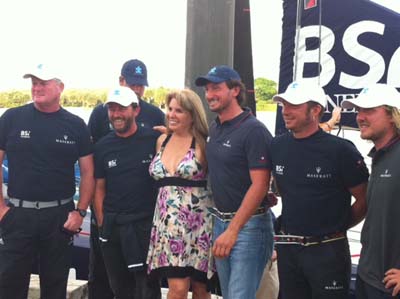 Maserati Crew and Debra Caldwell
