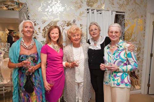 Jan Stalnaker, Linda Renk, Irene Renk, Astrid Krevitz, Nancy Murdock.  Photo by:  Lucien Capehart Photography