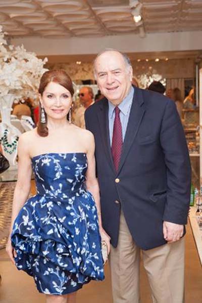 Jean Shafiroff and Martin Shafiroff.  Photo by:  Lucien Capehart Photography