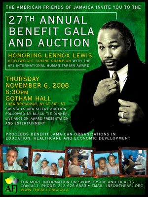 The American Friends of Jamaica,gala