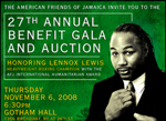 Americn friends of Jamaioca Gala,lennox Lewis