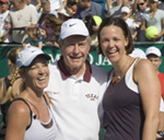 Chris Evert, President George H.W. Bush, Lindsay Davenport