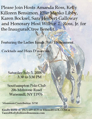 InauguralCtree Benefit southampton polo