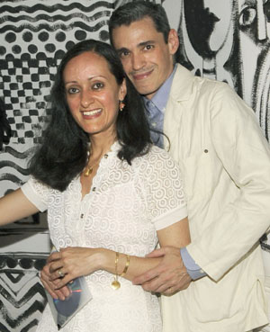 Isabel and Ruben Toledo. Photo by: Patrick McMullan