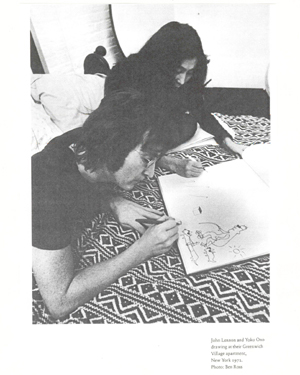 YOKO ONO AND SOUTHAMPTON INN PRESENT come together: A look into John Lennon's Life,  through his artwork