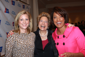 Cynthia Lufkin, Diana Feldman and Rene Syler