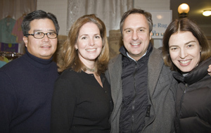 Manny Sanz, Trustee Nancy Hardy, Trustee Carlo Bronzini Vender, and Tanya Traykovski. 