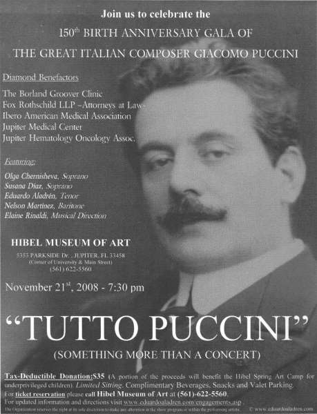 tutto puccini