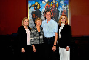 Janice Williams, Peter Vegso, Anne Vegso, Lynda Levitsky