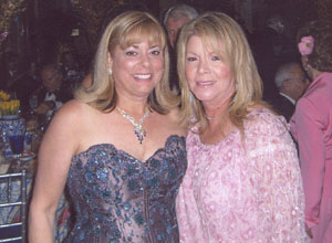 Vicki Loring (left) and Judy Messing (right), Chairmen, MorseLife's Silver Anniversary Ball. 