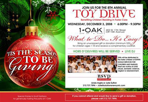 8th Annual Toy Drive Benefiting New York City Foster Children