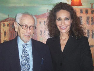 Eli Wallach and Marissa Berenson.  Photo by:  Joyce Brooks