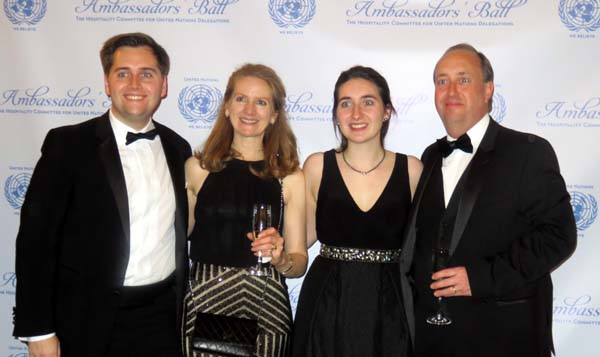 ambassadors ball, The Etherington Family