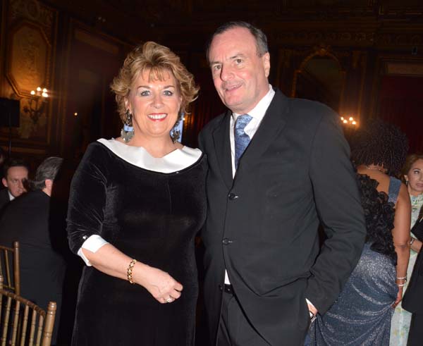 H.E. Geraldine Byrne Nason, and Gerard Mc Keon.  Photo by:  Rose Billings/Blacktiemaagzine.com