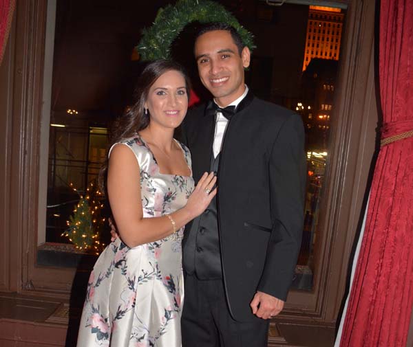 Nada Tawfik and Kareem Osman.  Photo by:  Rose Billlings/Blacktiemagazine.com