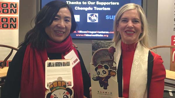  Dr. Jeannie Yi, CG International Media,Rebecca Fannin, Founder/Editor, Silicon Dragon News
