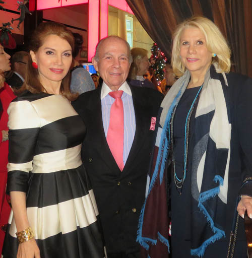 Jean Shafiroff, Larry Kaiser and Francine LeFrak. Photo by: Joyce brooks/Blacktiemagazine.com