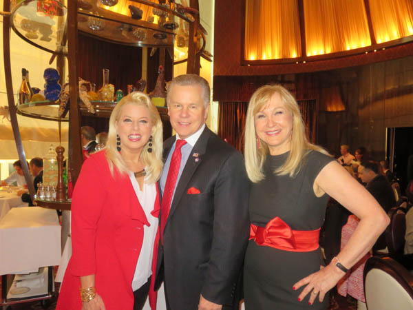 Rita Cosby, Tomaczek Bednarek and Katlean De Monchy. Photo by: Joyce Brooks/Blacktiemagazine.com