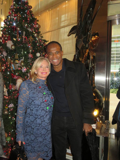 Sharon Bush and Frederick Anderson. Photo by: Joyce Brooks/Blacktiemagazine.com