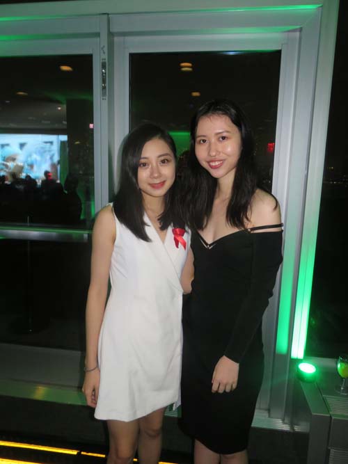 Mengdi Wang and Yunyi Zhang.  Photo by:  GMK/Blacktiemaagzine.com
