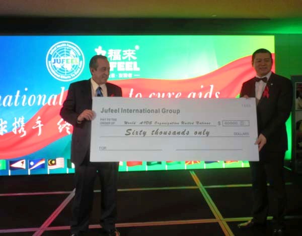 Zhang Rongxuan, Jufeel International Group, CEO/Presiden.  Photo by:  GMK/Blacktiemaagzine.com