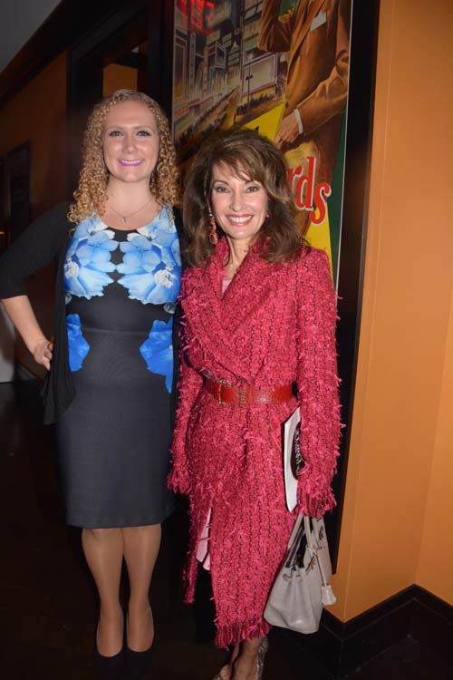 Cristina Merone with Susan Lucci.  Photo by:  Rose Billings/Blacktiemagazine.com