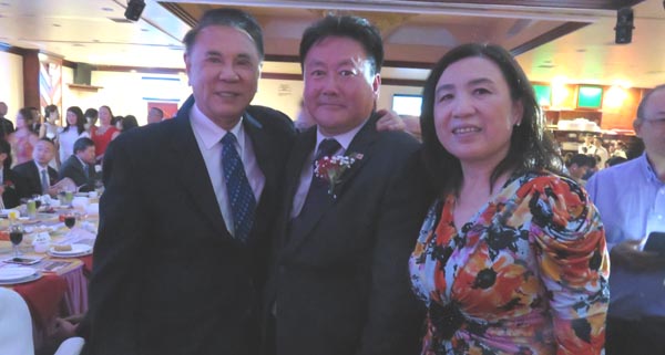Dan Ho, Jimmy Chue, NYS Chair, Asian Liason, Dr. Jeannie Yi