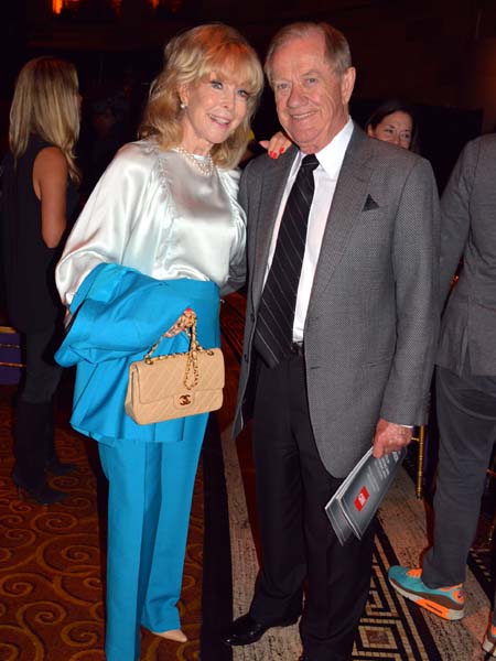Barbara Eden, and her husband, Jon Eicholtz