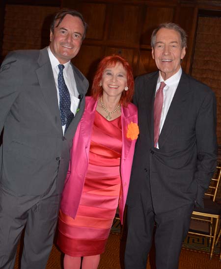 Gerard Mc Keon, Dr. Judy Kuriansky, Charlie Rose