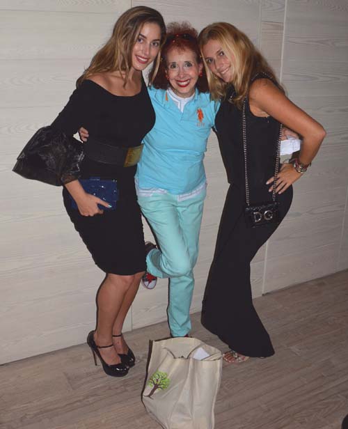 Raquel Von Fischler,Rose Billings,and Isabella Brodie. Photo by: Rose Billings/Blacktiemagazine.com