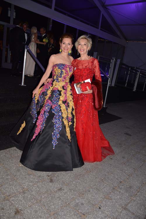 Jean Shafiroff and Anka Palitz. Photo by: Rose Billings/Blacktiemagazine.com
